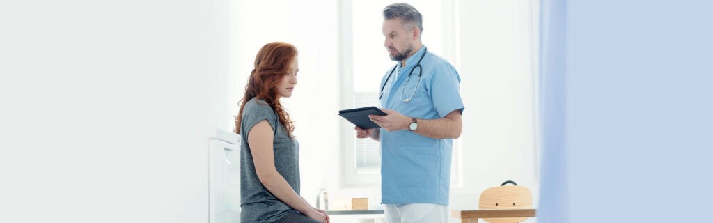 Patient consults doctor for symptoms diagnosis in Abilene ER care